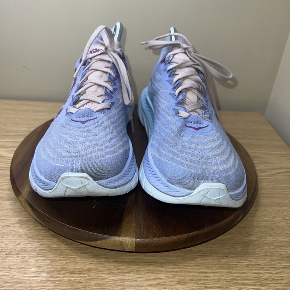 HOKA Sneakers Womens 9.5 Mach 5 Purple Pink Low Top - Picture 2 of 16